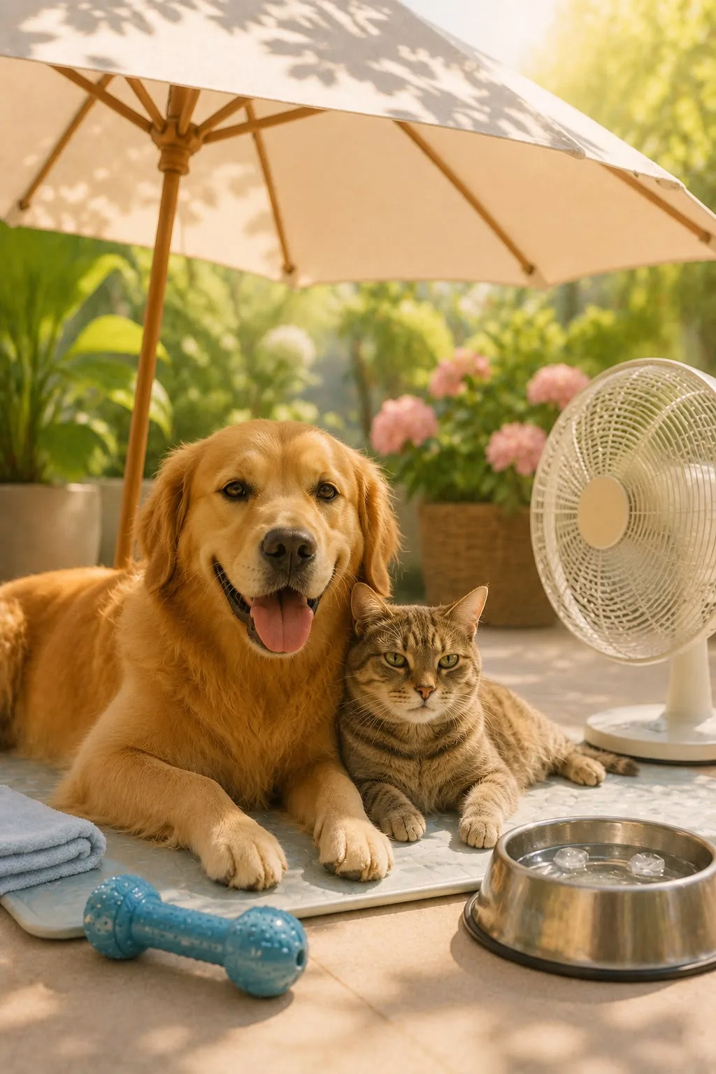 Cum îți protejezi animalul de companie de căldura verii?