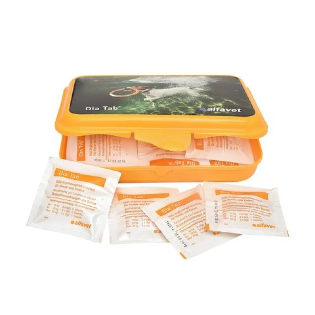 Dia Tab Alfavet 20 tablete – Suport digestiv pentru câini și pisici cu diaree acută