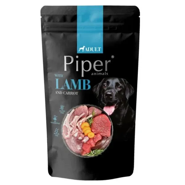 Piper Adult Dog- carne de miel si morcovi 500 g