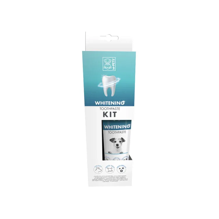 Set Whitening pasta de dinti si periuta M-PETS