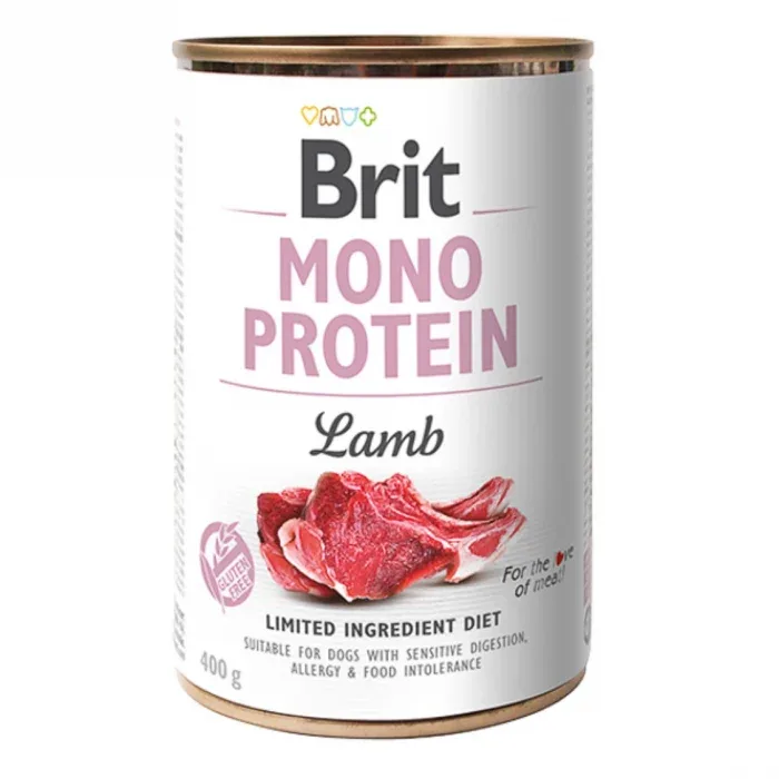 Brit- Hrana Umeda Monoprotein Dog- Lamb 400 g
