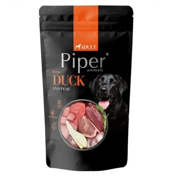 PIPER DOG ADULT Carne de rata si pere - plic 150g