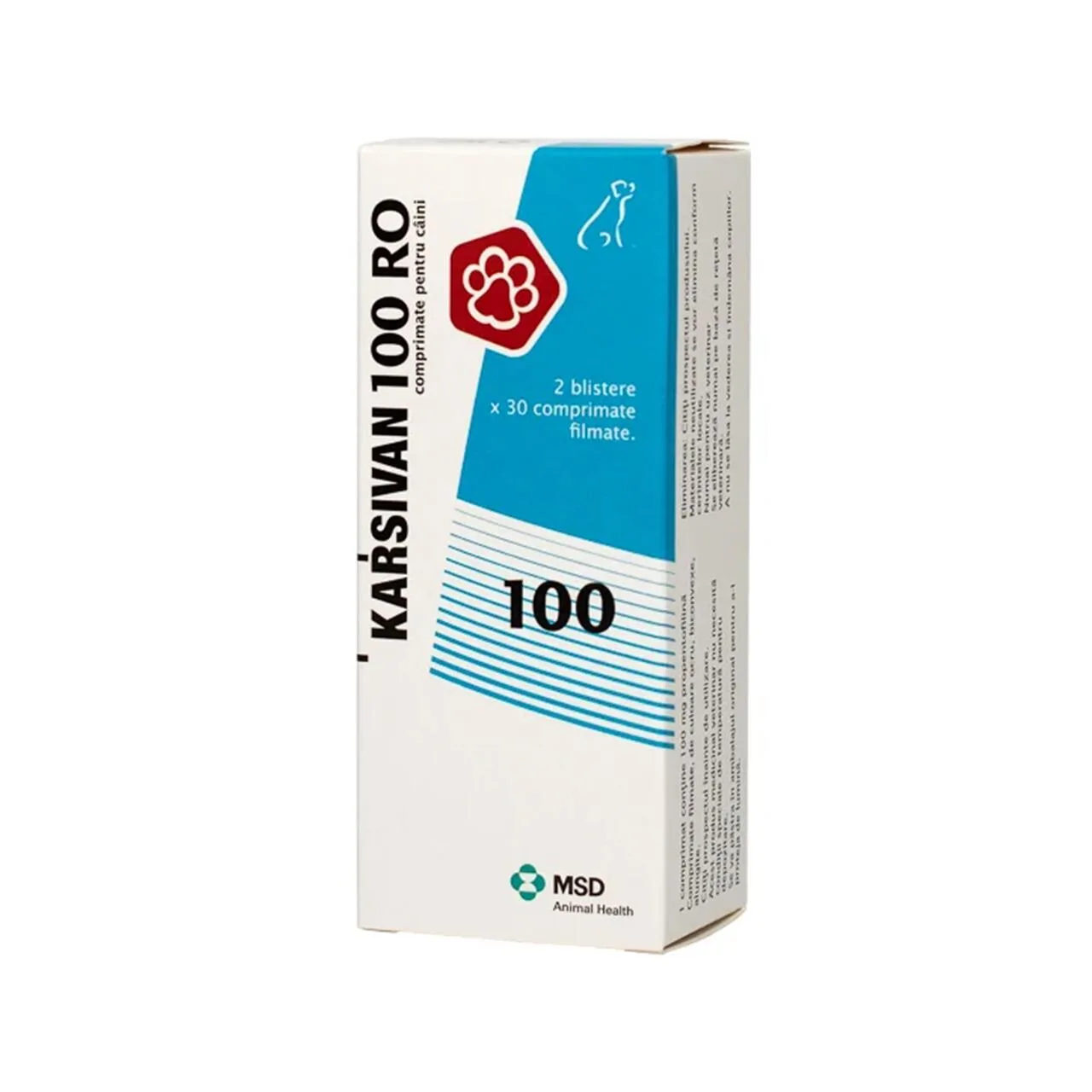 Karsivan 100mg-  6 blistere * 10cp