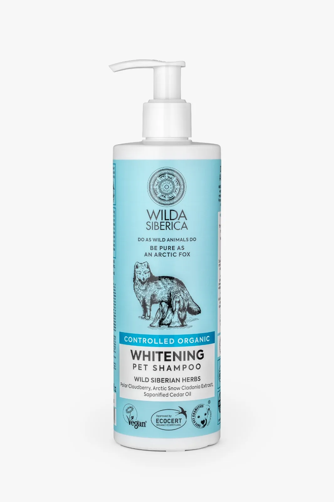 Wilda Siberica – Șampon pentru Albirea blănii – câine și pisică