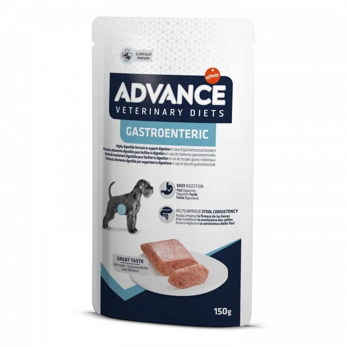 Hrana umeda caini Advance Gastroenteric - plic 150 g