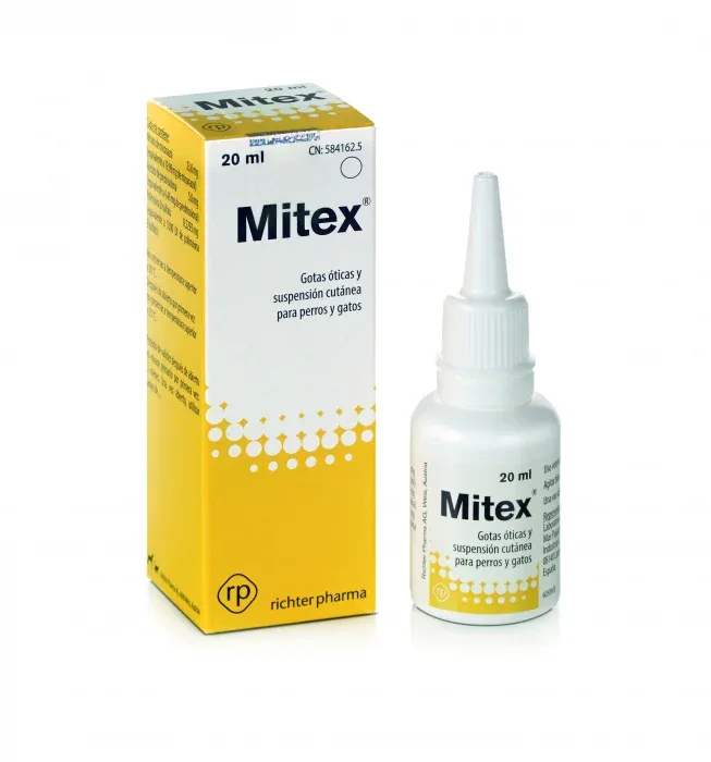 Mitex Plus, solutie auriculara pentru caini si pisici, 20 ml