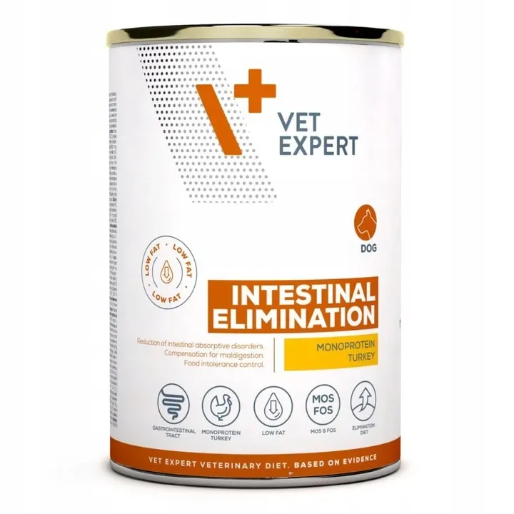 Vetexpert Dieta Umeda pentru Caini Intestinal Low Fat 400g
