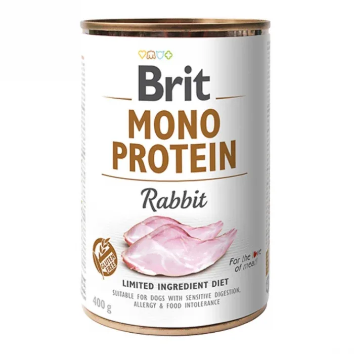 Brit- Hrana Umeda Monoprotein Dog- Rabbit 400 g