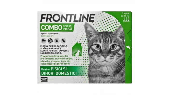 Frontline Combo Pisica (3 pipete)